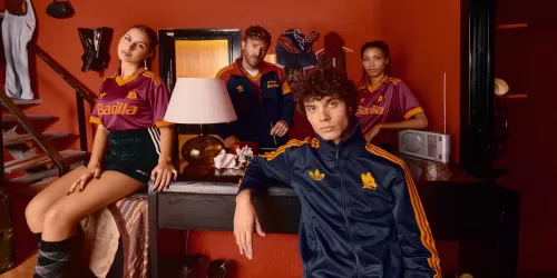 La colección retro que presentaron la Roma y adidas