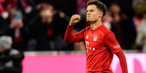 Coutinho us&oacute; una camiseta r&eacute;plica y no la titular frente a Werder Bremen