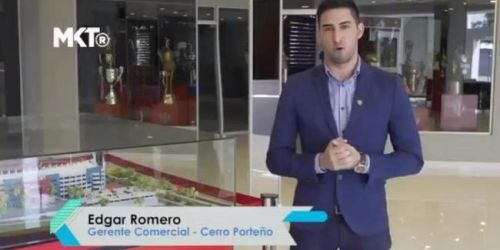 Edgar Romero, Cerro Porte&ntilde;o: &ldquo;Es un orgullo y honor anunciar oficialmente nuestro acuerdo con Marketing Registrado&rdquo;