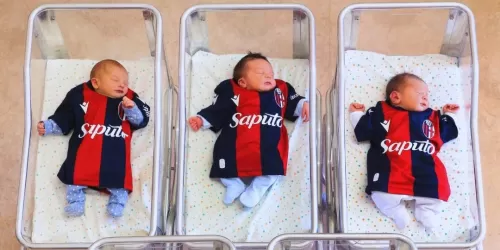 La curiosa iniciativa del Bologna y Macron: regalarán camisetas a los bebes nacidos en la ciudad