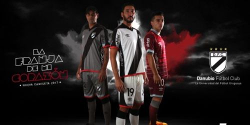 Danubio presentó sus nuevas camisetas para el 2017