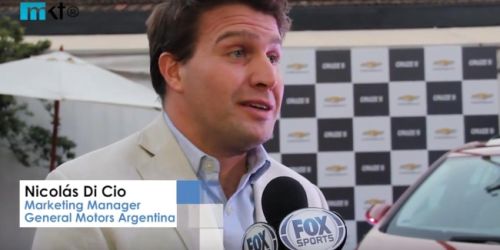 Nicol&aacute;s Di Cio,  General Motors: &ldquo;Fue un a&ntilde;o muy intenso, muy activo para la marca"