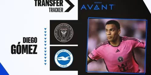 Diego Gómez al Brighton, una de las ventas más caras en la historia de la MLS. ¿En qué lugar quedó?