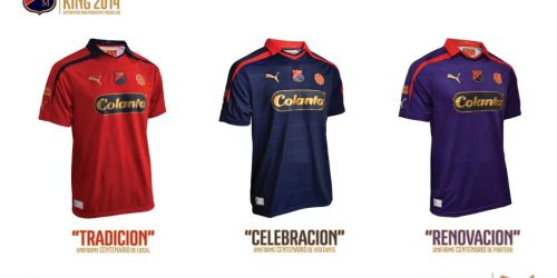 Puma presentó las camisetas para el Centenario de Independiente Medellín