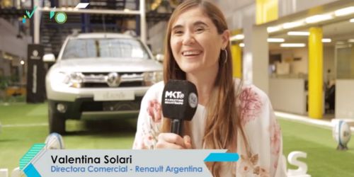 Valentina Solari, Renault: &ldquo;Todo eso se ve reflejado en los valores de la marca. Intentamos ser una empresa que este siempre cerca de la gente&rdquo;