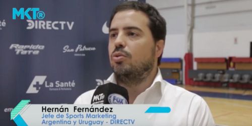 Hern&aacute;n Fern&aacute;ndez, DirecTV: &ldquo;Es un orgullo acompa&ntilde;ar a San Lorenzo, que en todos estos a&ntilde;os nos dio alegr&iacute;as&rdquo;