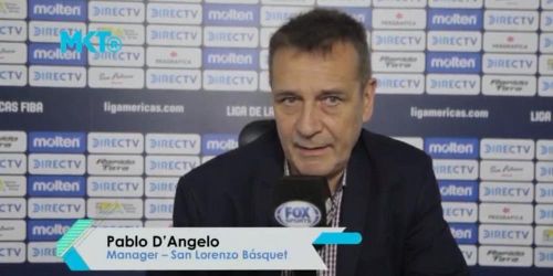 Pablo D&acute; Angelo, San Lorenzo: &ldquo;Ganar la Liga de las Am&eacute;ricas se puede comparar con la Copa Libertadores&rdquo; 