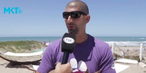 Gabriel Sapienza, playa YES: &ldquo;Compartimos la concepci&oacute;n de la marca por eso ac&aacute; los perros son activos, &aacute;giles y aventureros&rdquo;