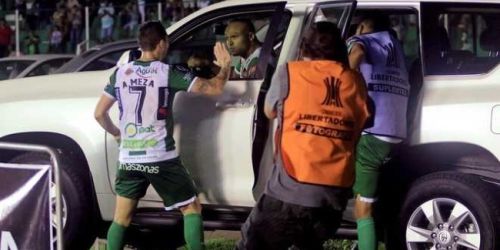 Freitas y un festejo que apunta a ser el mejor de la CONMEBOL Libertadores 2018