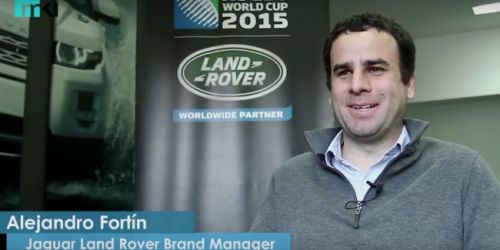 A. Fort&iacute;n: "Fue muy especial visitar la casa de Land Rover en Londres"