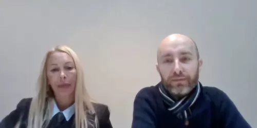 Gisele Lafont, Directiva a cargo y Presidente de Marketing; y Matias Rodriguez, Gerente de Marketing de Vélez: "Vélez es un club que va mucho más allá del fútbol, es un club totalmente social"