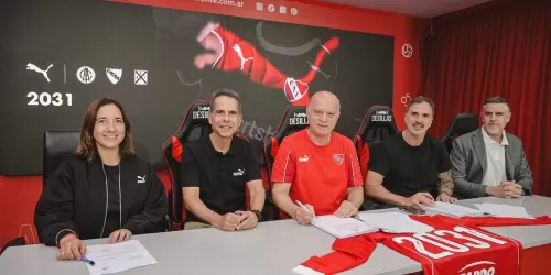 Independiente renovó con Puma: un contrato millonario hasta 2031