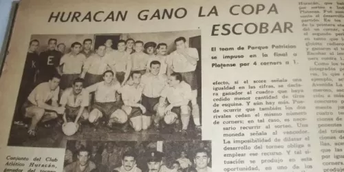 El inédito antecedente de una final entre Huracán y Platense en 1943