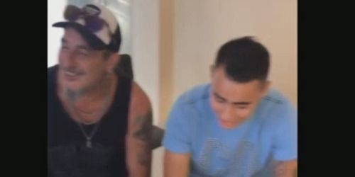 Kapanga se animó a cantar junto a los jugadores de los Tigres de México