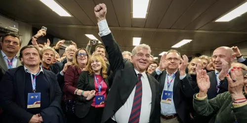 Laporta fue reelecto como presidente del Barcelona y le abri&oacute; las puertas a Lionel Messi
