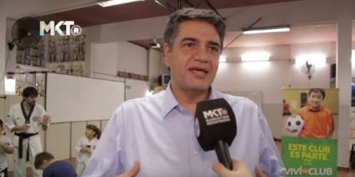 Jorge Macri, Vicente L&oacute;pez: &ldquo;El programa &lsquo;Viv&iacute;  tu club&rsquo; est&aacute; pensado para que todos los chicos puedan hacer el deporte que quieran&rdquo;