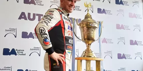 Mariano Werner, campe&oacute;n del TC: "Fue un a&ntilde;o incre&iacute;ble"