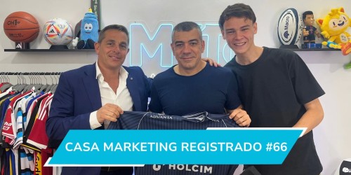 Mat&iacute;as Marasca, de Talleres, y Claudio Messina, de Fantoche, en Casa Marketing Registrado - Programa #66