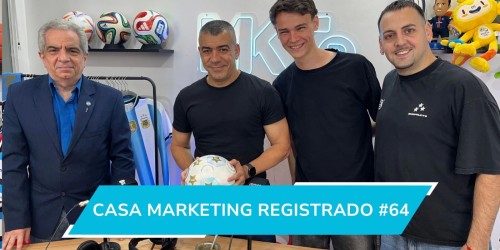 Mauricio Canineo, CEO de Pirelli Argentina, y Roberto Gerbasi, en Casa Marketing Registrado - #64