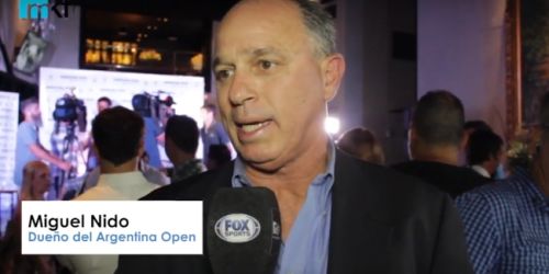 Miguel Nido, due&ntilde;o ATP Argentina Open: &ldquo;Buenos Aires es un torneo con 17 a&ntilde;os de &eacute;xito&rdquo;