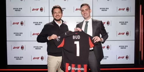 Milan sumó a un nuevo patrocinador oficial: Budweiser será la cerveza oficial