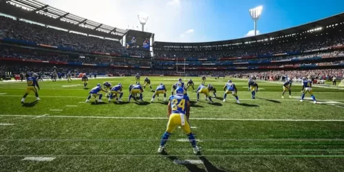 La NFL hizo historia en Australia con m&aacute;s de 100.000 espectadores