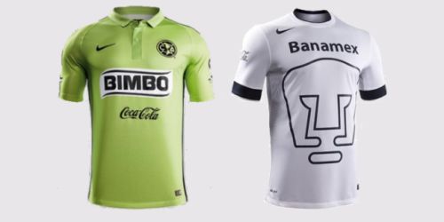 Nike presentó las camisetas del América de México y Pumas de la UNAM