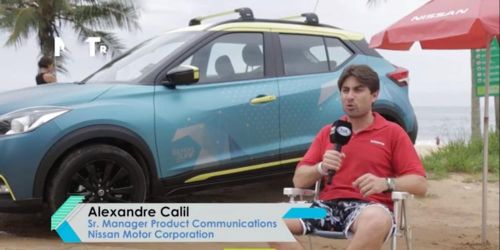 Alexandre Calil, Nissan: &ldquo;El Kicks Surf concepts representa un historia emocionante de dos hermanos surfistas&rdquo;