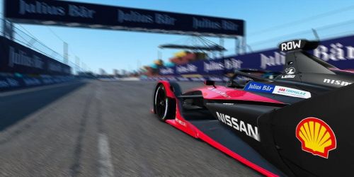 Nissan e.dams en una carrera virtual de Fórmula E llena de acción para apoyar a UNICEF