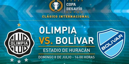 Olimpia y Bolívar jugarán un Super clásico internacional en Buenos Aires