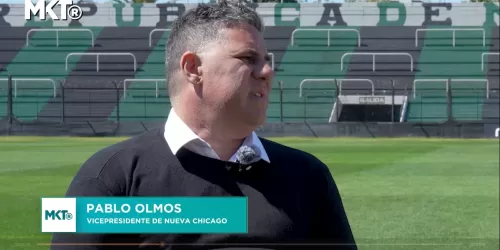 Pablo Olmos, vicepresidente de Nueva Chicago: "Estamos disfrutando de este presente"
