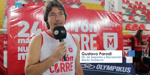 Gustavo Parodi, Mun. Mor&oacute;n: &ldquo;Con Olympikus estamos evaluando hacer algo juntos en v&oacute;ley o running&rdquo;