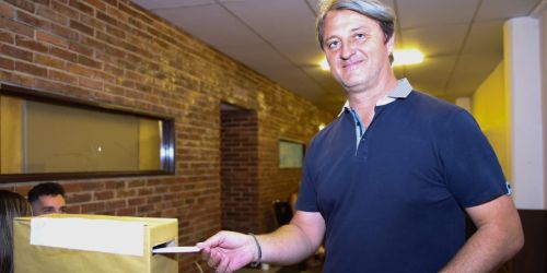Pablo Bianchini, Platense: "Tenemos una incertidumbre muy grande, no tenemos c&oacute;mo generar ingresos"