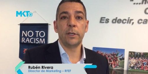 Rub&eacute;n Rivera, Real Federaci&oacute;n Espa&ntilde;ola de F&uacute;tbol: &ldquo;La estrategia de Iberdrola es apuntar el deporte femenino&rdquo;