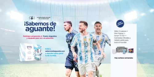 Ricardo Cort&eacute;s, Grido: &ldquo;El Postre Argentina es un producto especial para acompa&ntilde;ar a nuestra selecci&oacute;n y tambi&eacute;n al hincha&rdquo;