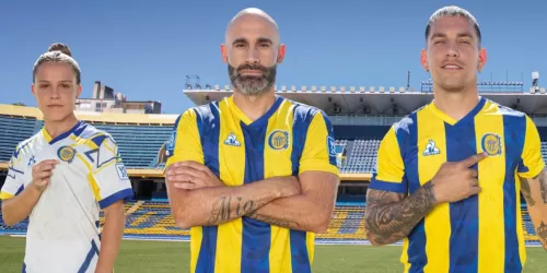 Rosario Central presentó sus nuevas camisetas de la mano de Le Coq Sportif