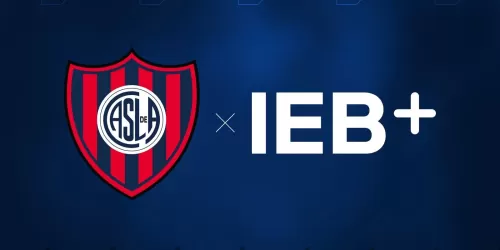 San Lorenzo tiene nuevo patrocinador principal: firmó un acuerdo con IEB+