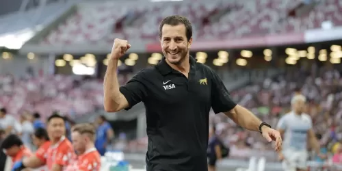 Santiago G&oacute;mez Cora, entrenador de Los Pumas 7`s: "Estamos en Pinamar buscando el amor que recibimos por redes sociales"