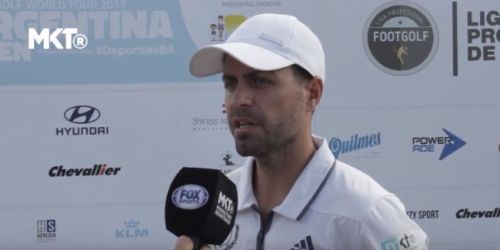 Sebasti&aacute;n Pelliccioni: "El Argentina Open marcar&aacute; mis pasos en esta disciplina y los de la organizaci&oacute;n"