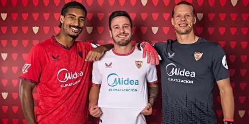 Sevilla tiene nuevo patrocinador principal: se asoció con Midea