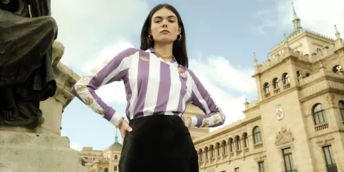 Sin sponsors ni publicidades: la camiseta inédita que presentó el Valladolid