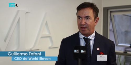 Guillermo Tofoni, embajador de paz junto a World Eleven y la Fundación No+Hambre