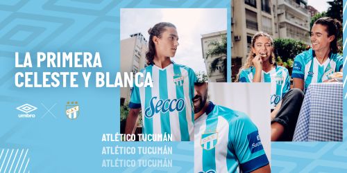 Umbro presenta la camiseta titular de Club Atlético Tucumán