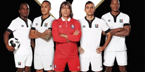 Umbro presentó la nueva indumentaria del Once Caldas