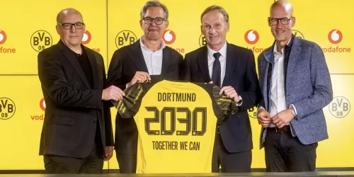 Vodafone es el nuevo main sponsor del Borussia Dortmund