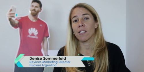 Denise Sommerfeld, Huawei: &ldquo;Encontramos en el f&uacute;tbol un aliado para generar presencia en Latinoam&eacute;rica&rdquo;