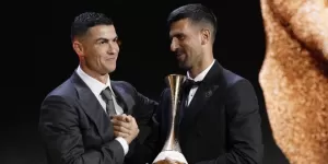 Djokovic, primer distinguido del Globe Sports Award creado por Cristiano Ronaldo