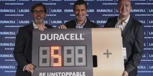 Duracell fue anunciado como nuevo sponsor de LaLiga para el tiempo adicionado