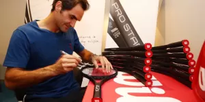 La nueva línea de raquetas que lanzó Federer junto a Wilson