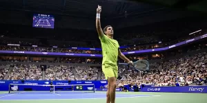 Mariano Navone dio el gran batacazo: eliminó a Novak Djokovic del US Ope